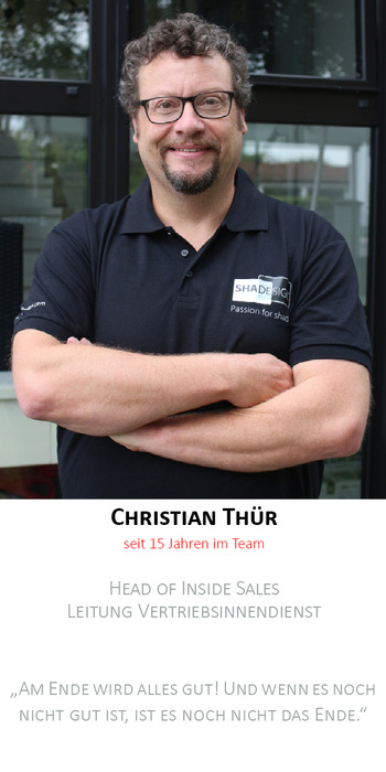 Christian Thür | Leitung Vertriebsinnendienst